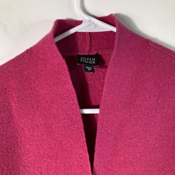 Eileen Fisher Pink Jacket - Picture 4 of 12